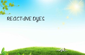 reactive dyes