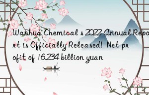 chemical s 2022 annual report is officially released!  net profit of 16.234 billion yuan