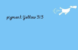 pigment yellow 313