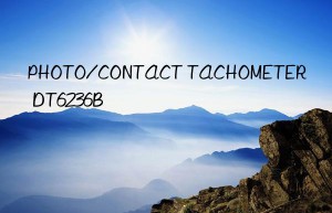photo/contact tachometer dt6236b