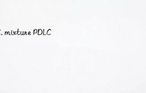 l.c. mixture pdlc