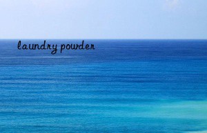 laundry powder
