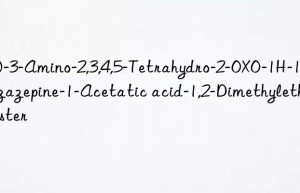 (s)-3-amino-2,3,4,5-tetrahydro-2-oxo-1h-1-benzazepine-1-acetatic acid-1,2-dimethylethyl ester
