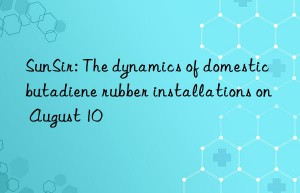 sunsir: the dynamics of domestic butadiene rubber installations on august 10