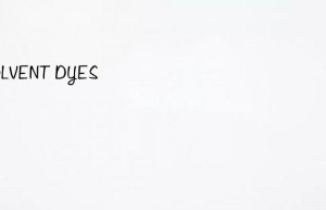 solvent dyes