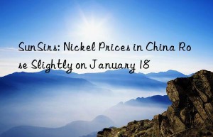 sunsirs: nickel prices in china rose slightly on january 18