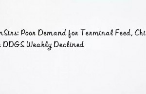 sunsirs: poor demand for terminal feed, chinese ddgs weakly declined
