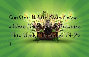 sunsirs: nitric acid prices were n under pressure this week (november 19-25)