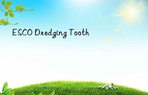 esco dredging tooth