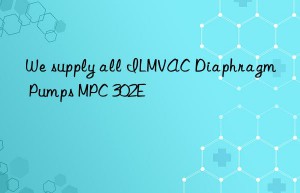 we supply all ilmvac diaphragm pumps mpc 302e