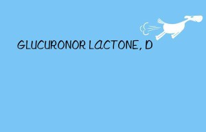 glucuronor lactone, d