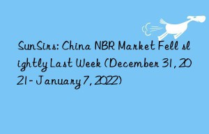 sunsirs: china nbr market fell slightly last week (december 31, 2021- january 7, 2022)