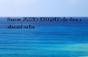 herion 2622301305002400 in-line solenoid valve