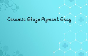 ceramic glaze pigment gray