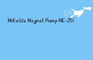 mikawa magnet pump me-251
