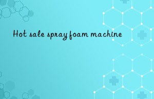 hot sale spray foam machine