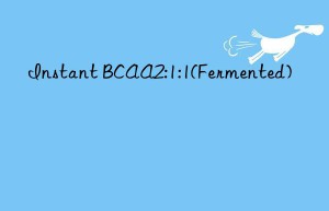 instant bcaa2:1:1(fermented)
