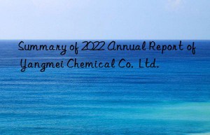 summary of 2022 annual report of yangmei chemical co.  ltd.
