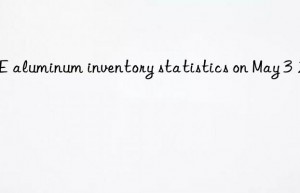 lme aluminum inventory statistics on may 3  2023