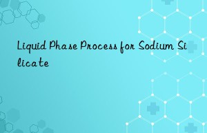 liquid phase process for sodium silicate