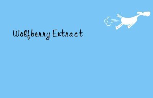 wolfberry extract