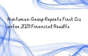 group reports first quarter 2023 financial results