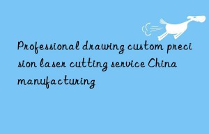professional drawing custom precision laser cutting service china manufacturing