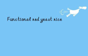 functional red yeast rice