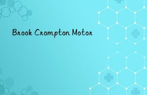 brook crompton motor
