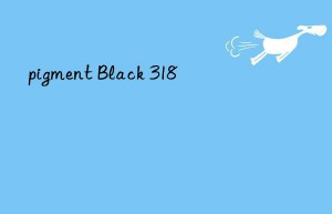 pigment black 318