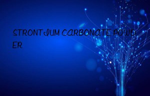 strontium carbonate powder
