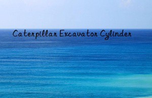 caterpillar excavator cylinder
