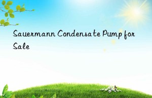 sauermann condensate pump for sale