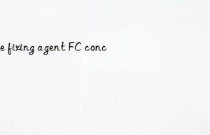 dye fixing agent fc conc