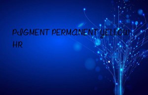 pigment permanent yellow hr