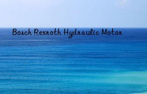 bosch rexroth hydraulic motor
