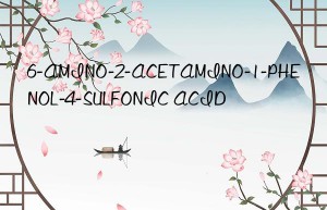 6-amino-2-acetamino-1-phenol-4-sulfonic acid