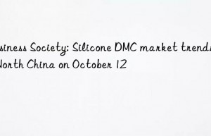 business society: silicone dmc market trends in north china on october 12