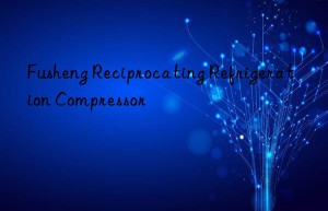 fusheng reciprocating refrigeration compressor