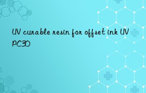 uv curable resin for offset ink uvpc30