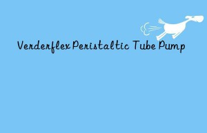 verderflex peristaltic tube pump