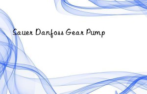sauer danfoss gear pump