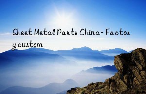 sheet metal parts china- factory custom