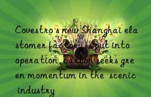 s new shanghai elastomer factory is put into operation  carbon seeks green momentum in the  scenic  industry