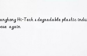 changhong hi-tech s degradable plastic industry  loose  again
