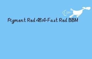 pigment red 48:4-fast red bbm