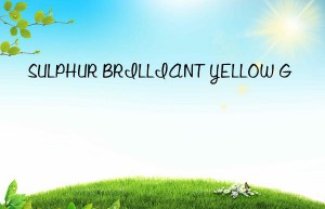 sulphur brilliant yellow g