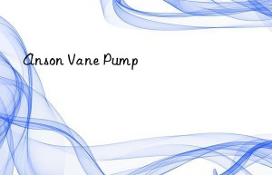anson vane pump