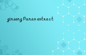 ginseng panax extract