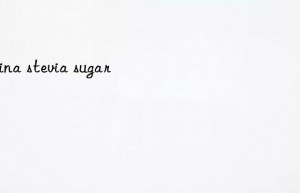 china stevia sugar